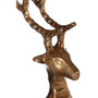 Decorative Gold Finish Sitting Stag Decorative Gold Finish Sitting Stag