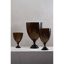 Cortina Medium Honeycomb Glass Candle Holder
