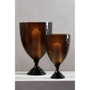 Cortina Medium Honeycomb Glass Candle Holder