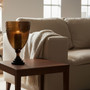 Cortina Medium Honeycomb Glass Candle Holder
