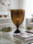 Cortina Large Honeycomb Glass Candle Holder