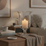 Cortina Small Diamond Cut Candle Holder