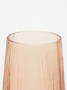 Esma Large Light Amber Glass Vase