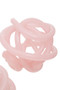 Knot Decor Set of 3 Pink Glass Ornament