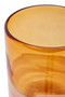 Cleo Small Amber Vase