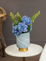 Cleo Small Grey Vase