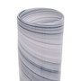 Cleo large grey glass vase