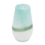 Celia small turquoise glass vase