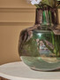 Herbie Green and Gold Large Glass Vase