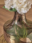 Herbie Green and Gold Large Glass Vase