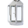 Herber Small Silver Steel Lantern