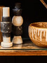 Oxana Layered Marble Candle Holder