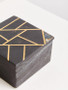 Oriana Small Black Slate Trinket Box
