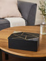 Oriana Large Black Slate Trinket Box