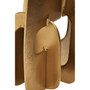 Prato Gold Finish Abstract Sculpture