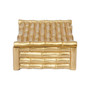 Hiba Small Gold Finish Trinket Box