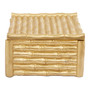 Hiba Large Gold Finish Trinket Box