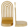 Rubi Set of 2 Gold Finish Bookends