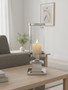 Ryley Silver Candle Holder