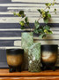 Arlo Small Wooden Black Ombre Planter