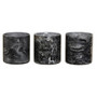 Garan Set of 3 Grey Tealight Holders