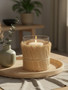 Kuta Natural Large Candle Holder