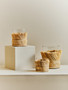 Kuta Natural Small Candle Holder