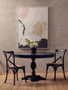 Kuta Black Large Candle Holder