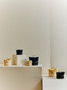 Kuta Black Medium Candle Holder
