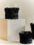 Kuta Black Medium Candle Holder