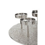 Akola Silver 6 Pillar Candle Holder