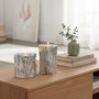 Akola Set Of Two Silver Tealight Holders