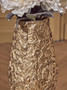Akola Gold Textured Small Metal Vase