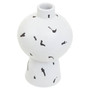 Tundra Black and White Small Vase