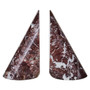 Salmo Set Of Two Red Marble Bookends
