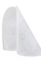 Salmo Set Of Two White Marble Bookends