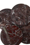 Salmo Set of 4 Red Marble Coasters