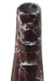 Salmo Red Marble Tapered Vase