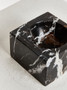 Salmo Square Black Marble Bowl