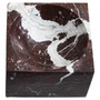 Salmo Square Red Marble Bowl