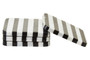 Soma Set of Four Square Striped Coasters