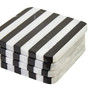 Soma Set of Four Square Striped Coasters