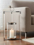 Franklin Small Silver Finish Lantern