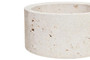 Tibor Travertine Round Trinket Box