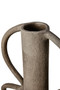 Deriva Small Textured Grey Vase