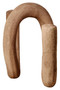 Dunas Large Textured Beige Loop Sculpture