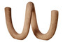 Dunas Large Textured Beige Loop Sculpture