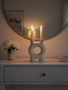 Hapax Small Cream Candle Holder