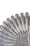 Savio Large Grey Fluted Marble Bowl