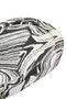 Helsa Black And White Oval Marble Tray